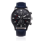 Retro Leather Band Men's Watch