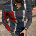3D patchwork print jacket